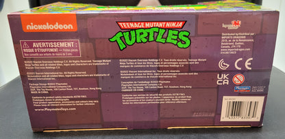 Giant Original 1989 Ninja Turtles Movie TMNT Teenage Movable Toys Mutant Action Figure Weapons + Pizza Included COWABUNGA DUDES!