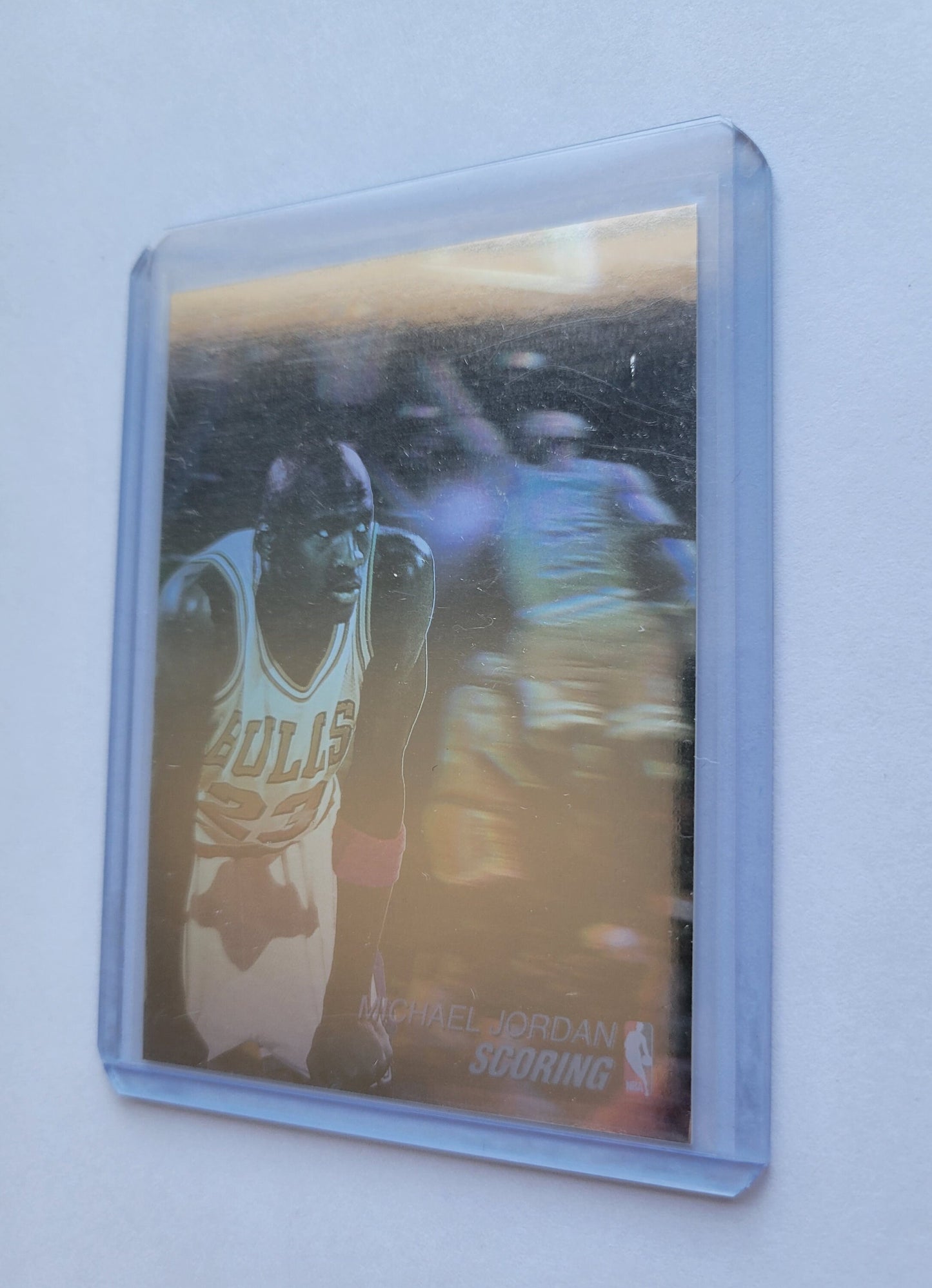 1991 Michael Jordan Upper Deck AW1 Holographic Basketball Card Super Cool Collector's Edition Great Cond. Smoke Pet Free Home Soft+Top Load