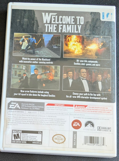 The Godfather: Blackhand Edition (2007) - Nintendo Wii | RE-Sealed