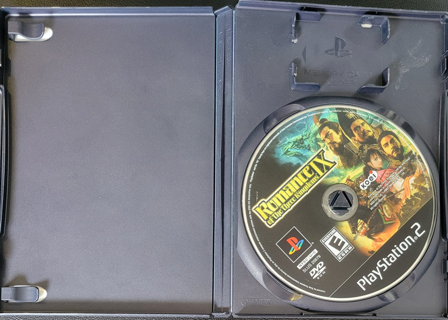 Romance Of The 3 Kingdoms IX - Sony PlayStation 2 PS2 Pre-Owned Tested & Working Clean Disc!