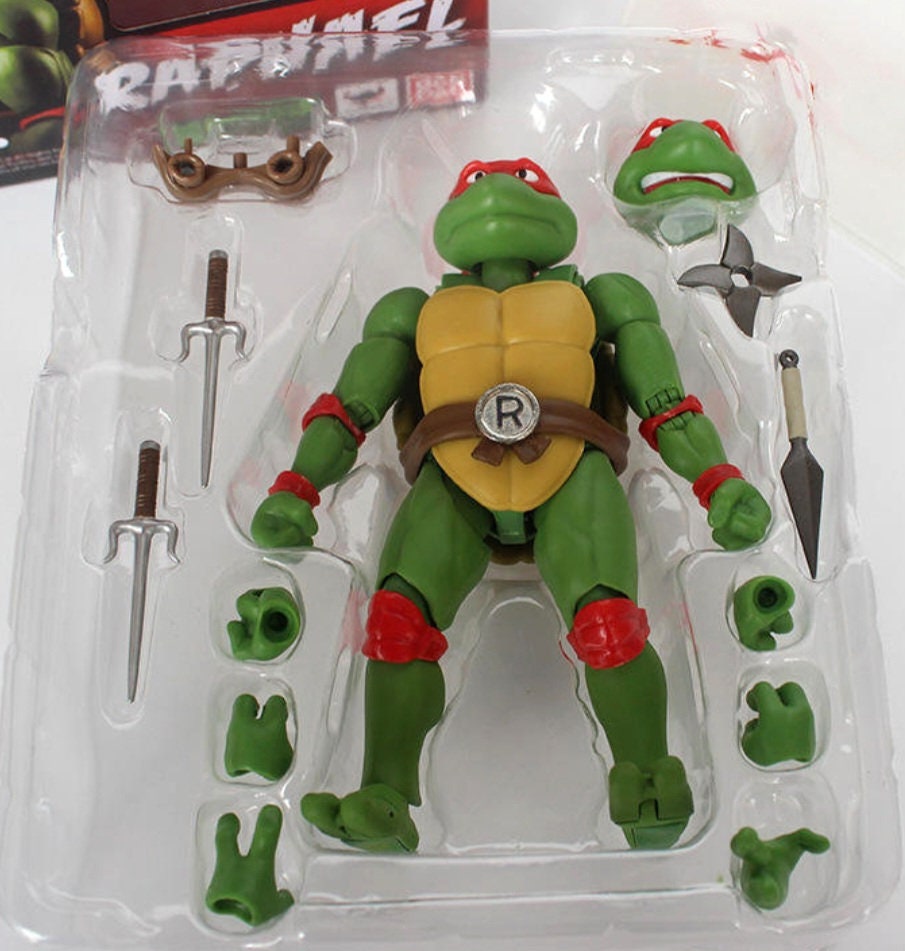 SHF Series Teenage Mutant Ninja Turtles Action Figure Based On 1990 TMNT Film Pvc Accessories Included Box Set 4 To Choose COWABUNGA Dudes!