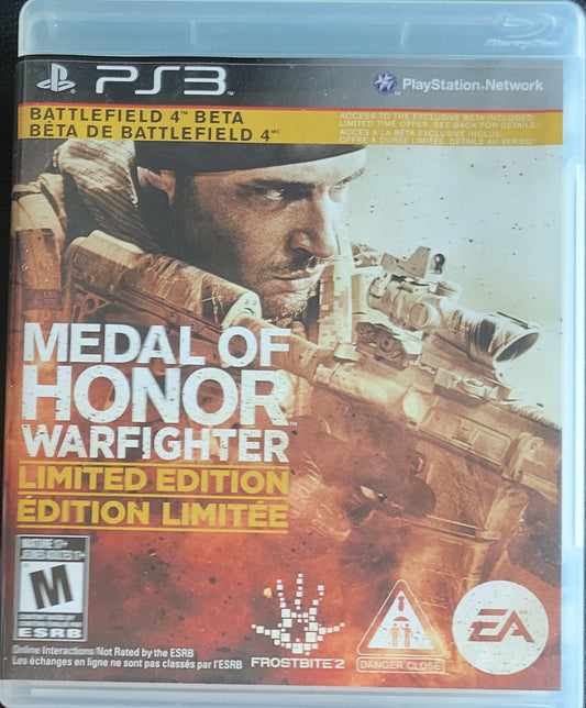 Medal of Honor: Warfighter – Limited Edition (CIB) – Sony PlayStation 3 PS3 – Re-Sealed