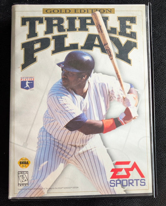 Triple Play Gold Edition - Boxed CIB (Sega Genesis) | 1993 | Sports / Baseball