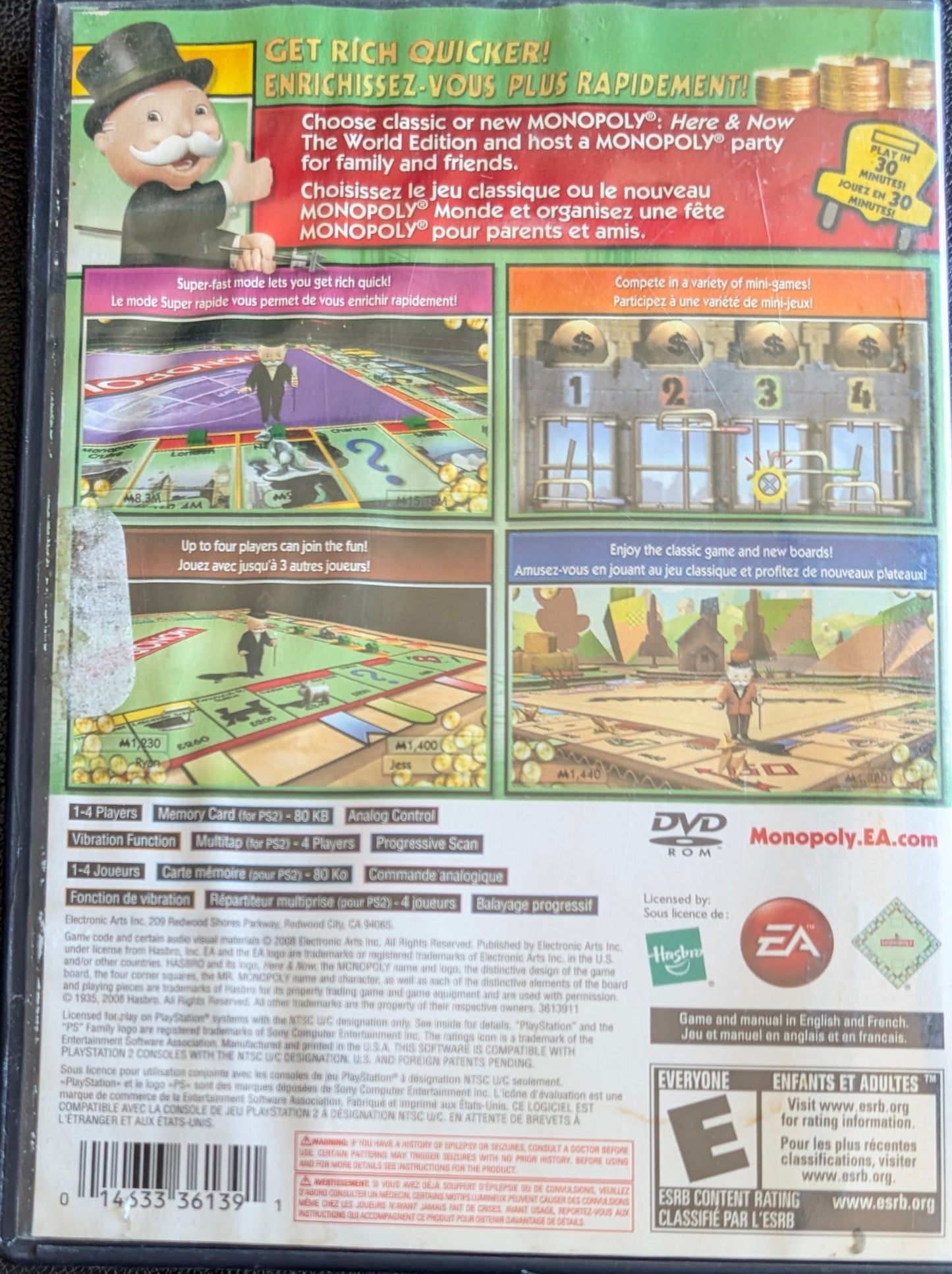 Monopoly (2000) - CIB PlayStation 2 (PS2) | RE-Sealed