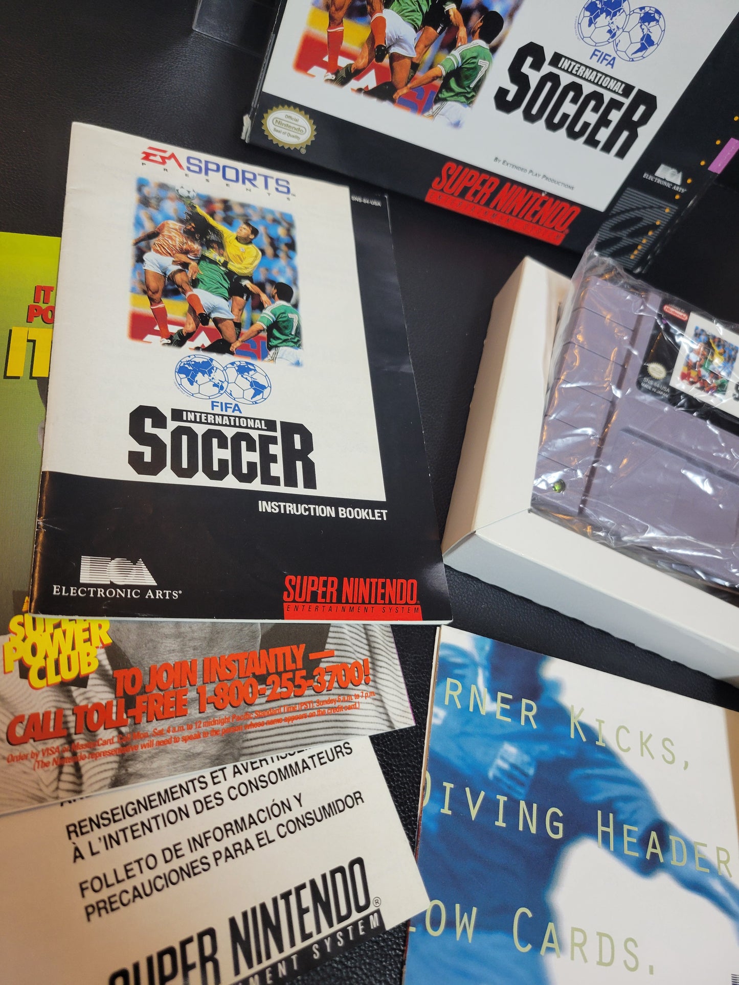 FIFA International Soccer (SNES) - Super Nintendo Ent. IMMACULATE Condition FACTORY PLASTIC - (CIB)