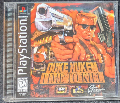 Duke Nukem: Time to Kill (PS1) (1998) | Complete CIB | Re-Sealed | Mint Condition