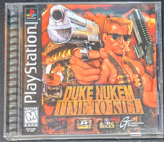 Duke Nukem: Time to Kill (PS1) (1998) | Complete CIB | Re-Sealed | Mint Condition