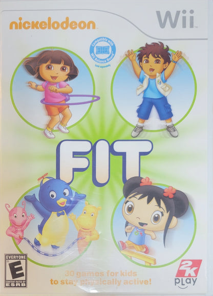 Nickelodeon Fit – 2010 Nintendo Wii CIB Re-Sealed Clean Disc