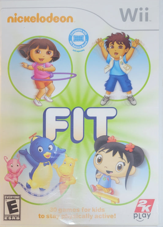 Nickelodeon Fit – 2010 Nintendo Wii CIB Re-Sealed Clean Disc