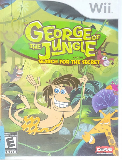 George of the Jungle: Search for the Secret – Nintendo Wii CIB – RE-SEALED + Like New