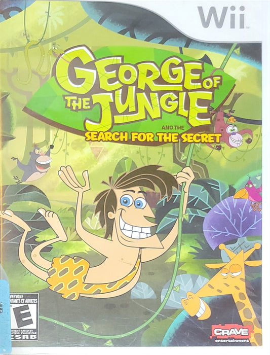 George of the Jungle: Search for the Secret – Nintendo Wii CIB – RE-SEALED + Like New