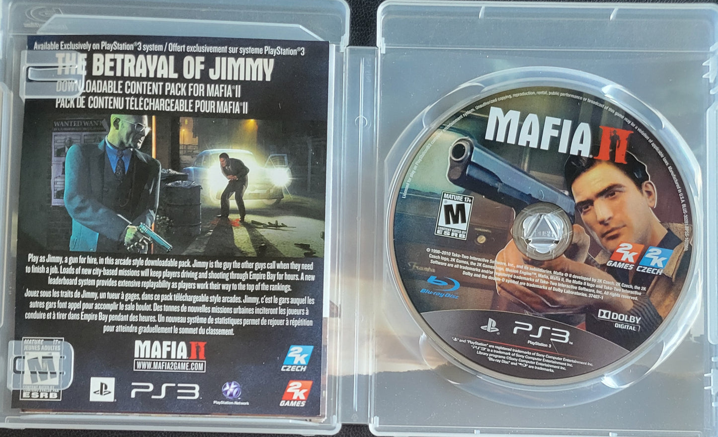 Mafia II (CIB) – Sony PlayStation 3 PS3 – Tested & Working