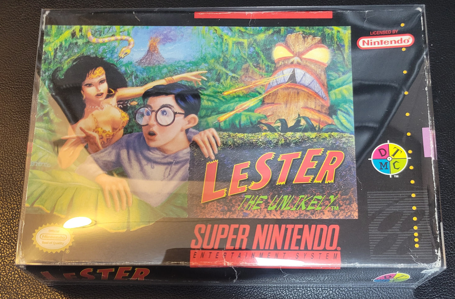 Lester The Unlikely (SNES) - Super Nintendo Ent. Great Condition - CWB Box + Protector