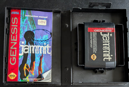 JAMMIT - Boxed CIB (Sega Genesis) | 1994 | Sports / Basketball