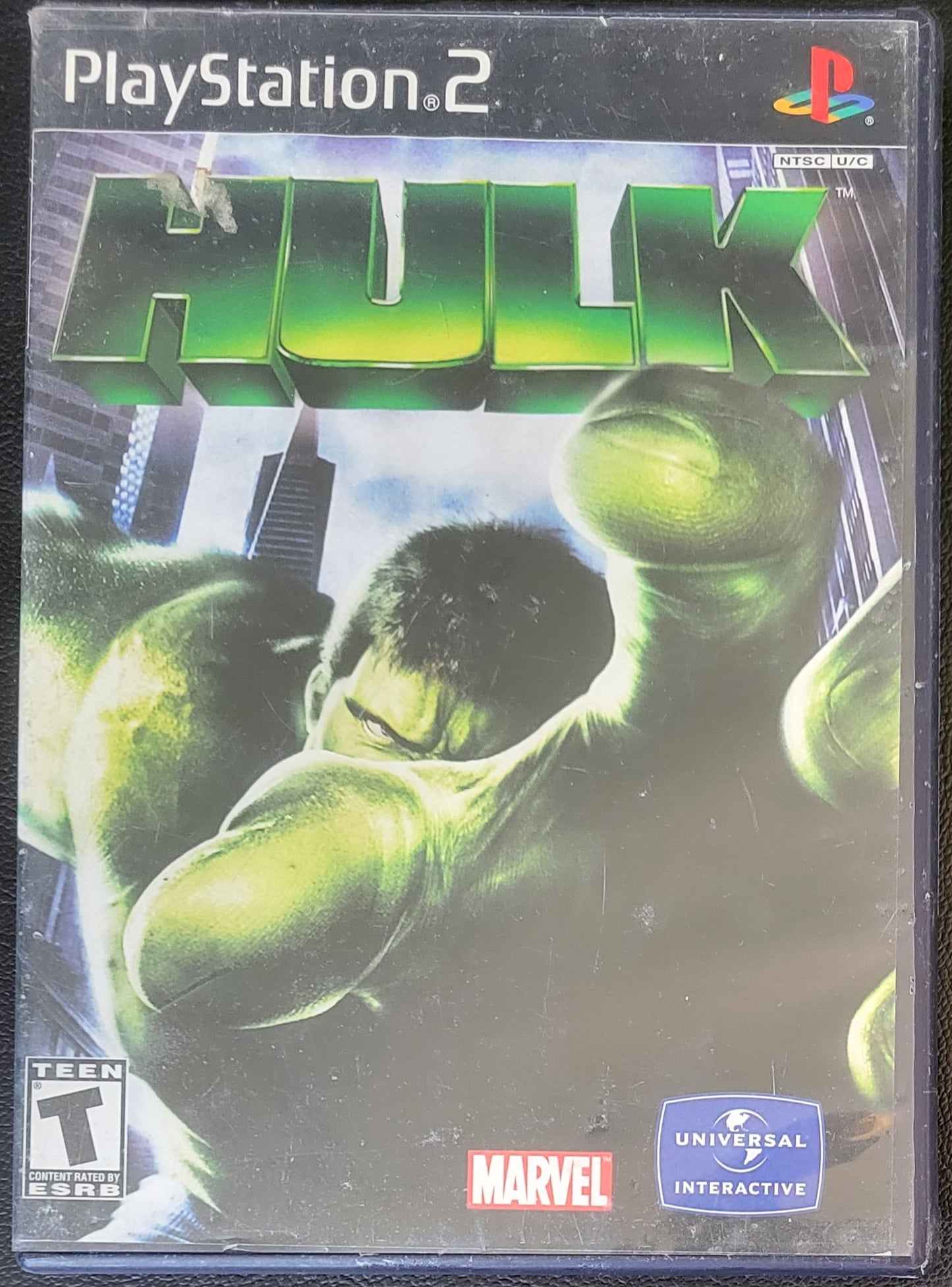 HULK - Sony PlayStation 2 PS2 Pre-Owned Tested & Working