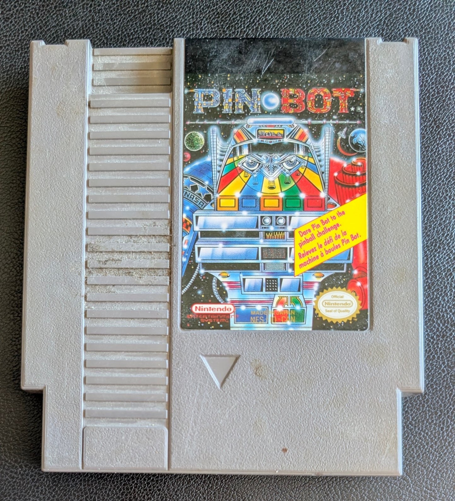 Pin-Bot (1990) - Nintendo NES | Authentic | Cleaned & Tested + Protection Sleeve