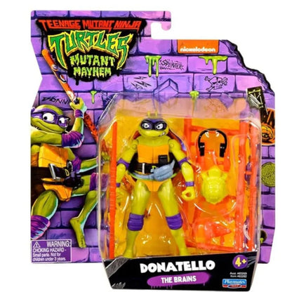 4.5" TMNT Action Figures Boxed Set Of 4 to Choose Accessories Included COWABUNGA DUDE!