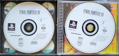 Authentic Final Fantasy: VII *LABEL ERROR* COLLECTOR'S EDITION - Sony PlayStation 1 PS1 Complete in Box (CIB) - Great Condition