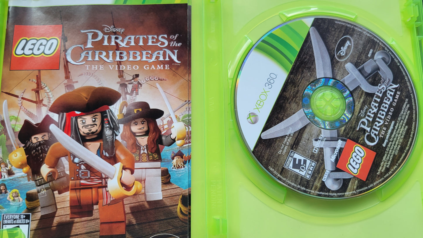 LEGO The Pirates Of The Caribbean - Microsoft XBOX 360 - CIB Pre-Owned Great Shape Tested & Working