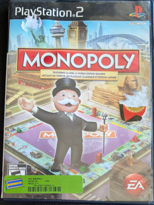 Monopoly (2000) - CIB PlayStation 2 (PS2) | RE-Sealed