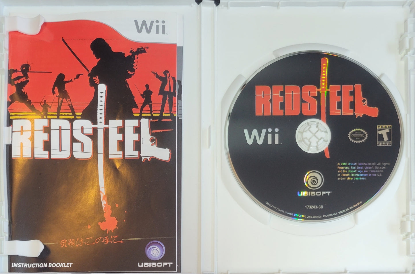 Red Steel – Nintendo Wii CIB – RE-SEALED + Like New