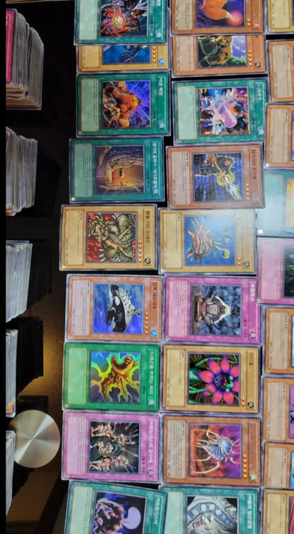 Rare Vintage Yugioh 1000 + Card Lot 1st Edition Holo & More Korean Edition