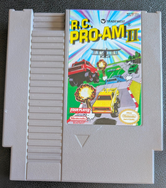 R.C. Pro-Am II (1992) - Nintendo NES | Authentic | Cleaned & Tested + Protection Sleeve