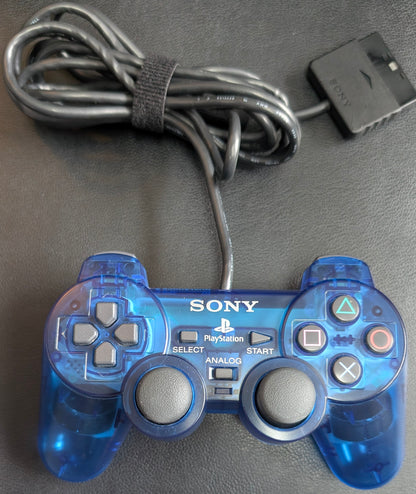 Official Sony PlayStation 2 Controllers CIB | Original DualShock 2 | Blue Black or Silver | Cleaned & Tested