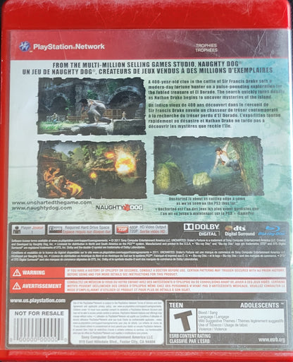 Uncharted: Drake's Fortune (CIB) – NFR Edition – Sony PlayStation 3 PS3 – Re-Sealed