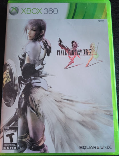 Final Fantasy XIII-2 - Microsoft XBOX 360 - CIB MINT Pre-Owned Great Shape Tested & Working