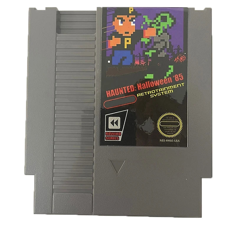 HAUNTED HALLOWEEN 85' - NES Nintendo Entertainment System 1985 72 Pin 8 Bit Video Game Cartridge