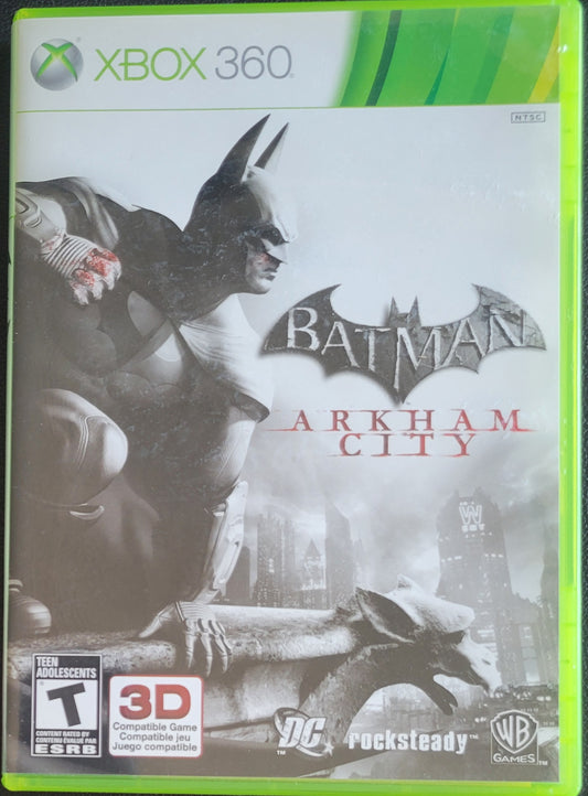 Batman Arkham City - (CIB) - Microsoft XBOX 360 - Pre-Owned Like New CLEAN DISC