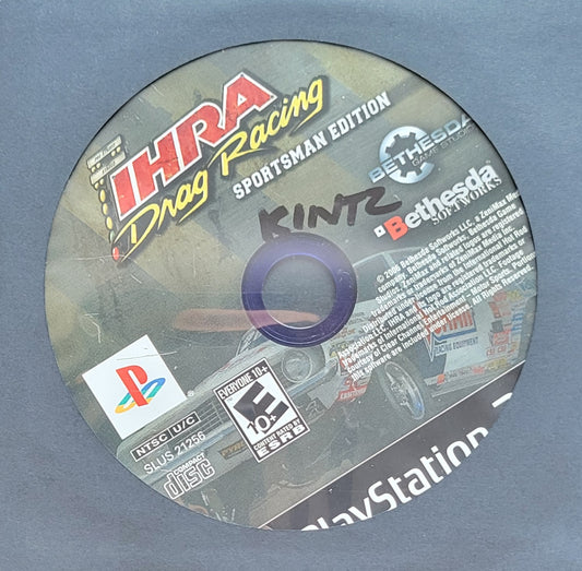 IHRA Drag Racing - Sony PlayStation 2 Ps2 (Disc Only) - Used Condition