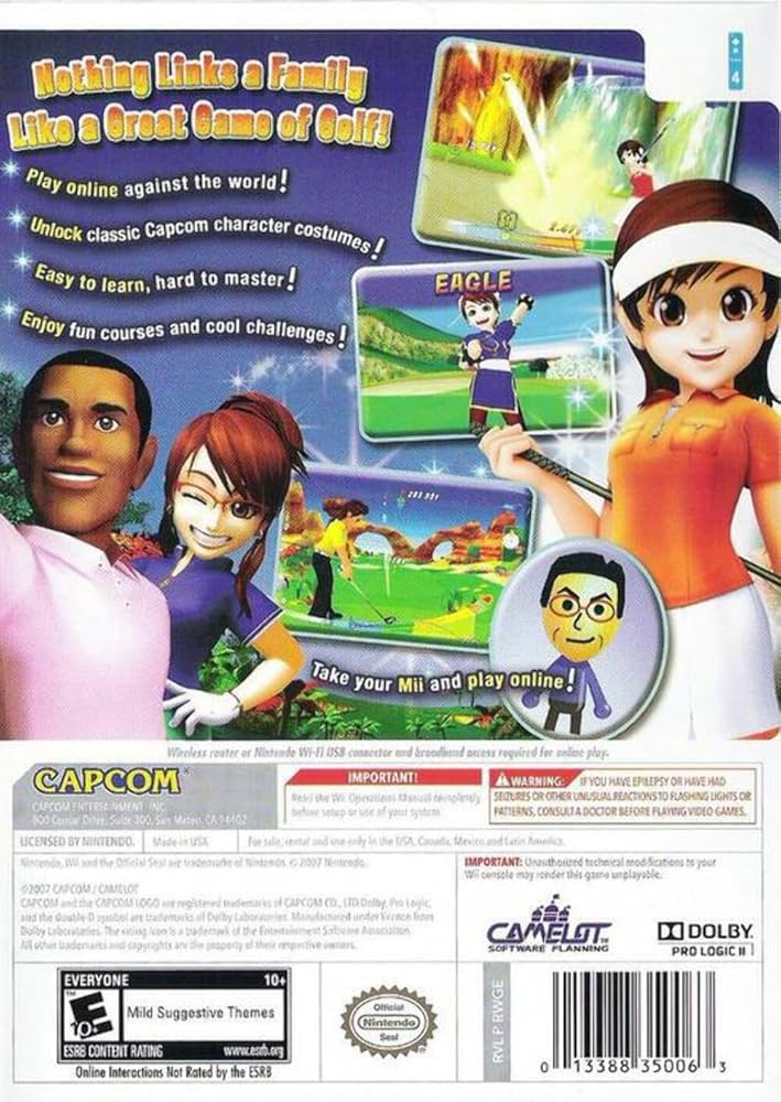 We Love Golf – Nintendo Wii – CIB – RE-SEALED