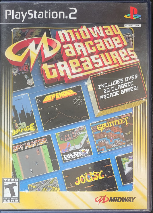Midway Arcade Treasures - Sony PlayStation 2 PS2 (CIB) Pre-Owned Tested & Working Like New!