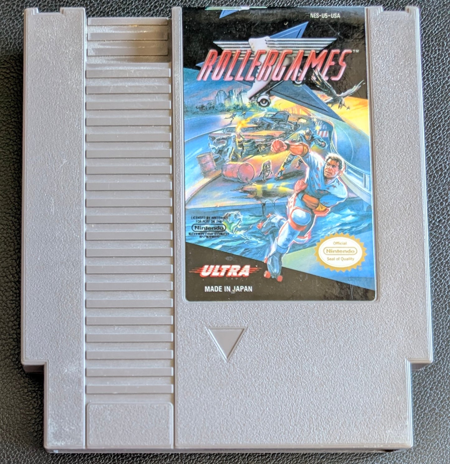 Roller Games (1990) - Nintendo NES | Authentic | Cleaned & Tested + Protection Sleeve