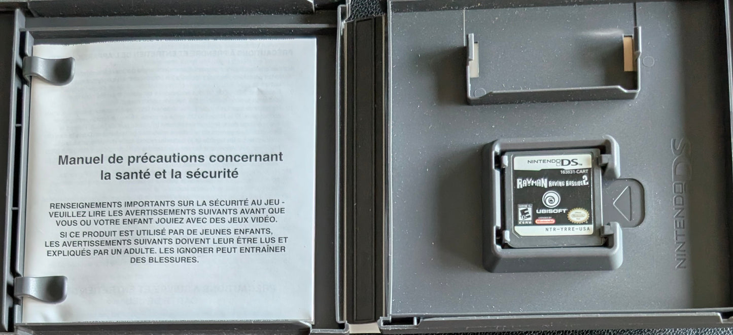 Rayman Raving Rabbids 2 – 2007 Nintendo DS CIB – RE-Sealed – Excellent