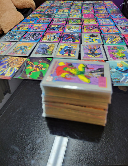 MASSIVE Marvel & DC Comics Early Edition Trading Cards All Near Mint All Super Heros Included! MINT