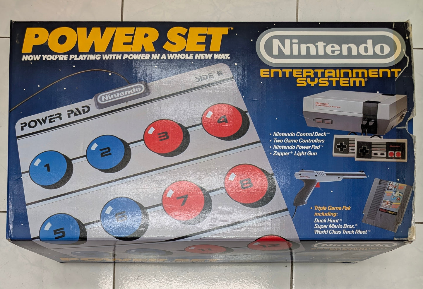 Nintendo NES Power Set Complete CIB (1988) - Original Owner | Pristine Collector Condition