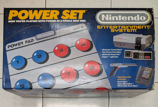 Nintendo NES Power Set Complete CIB (1988) - Original Owner | Pristine Collector Condition