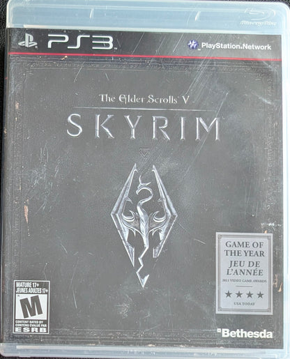 The Elder Scrolls V: SKYRIM – 2011 Sony PlayStation 3 CIB – RE-Sealed – Excellent