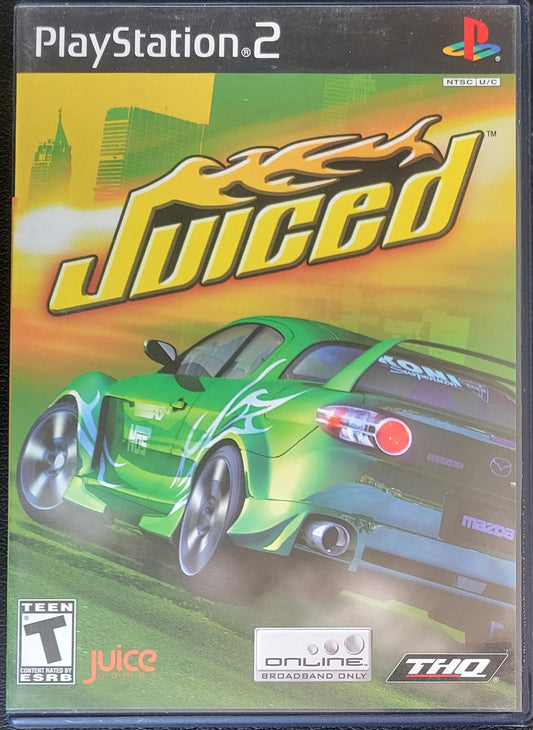Juiced - Sony PlayStation 2 PS2 (CIB) Pre-Owned Tested & Working Great Shape!