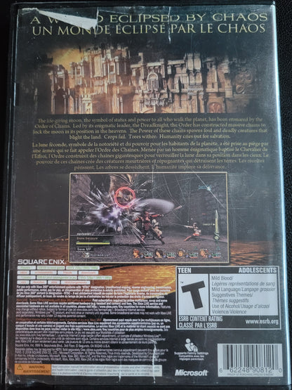 Infinite Undiscovery (Black Case) - Microsoft XBOX 360 - Pre-Owned CLEAN DISC Great Shape Tested & Working