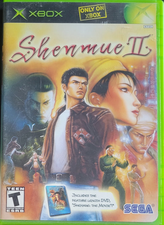 Shenmue 2 - (CIB) OG Microsoft XBOX  Pre-Owned Great Shape Tested & Working CLEAN DISC
