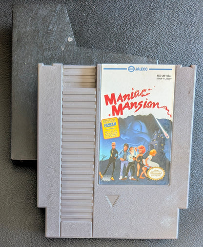 Maniac Mansion (1990) - Nintendo NES | Authentic | Cleaned & Tested + Protection Sleeve