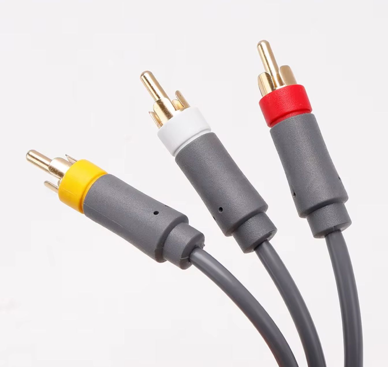 Xbox 360 AV Cable (Aftermarket) | Black or Gray | Replacement Audio Video Cable