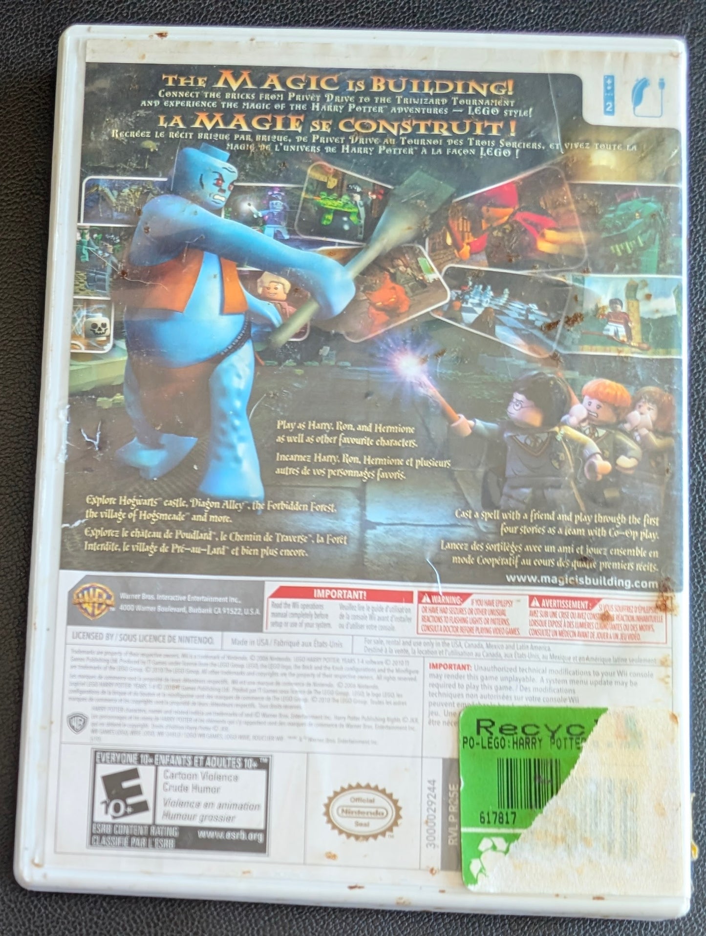 LEGO Harry Potter: Years 1–4 (2010) - Nintendo Wii | RE-Sealed