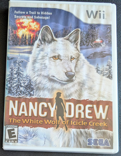 Nancy Drew: The White Wolf of Icicle Creek (2007) - CIB Nintendo Wii | RE-Sealed
