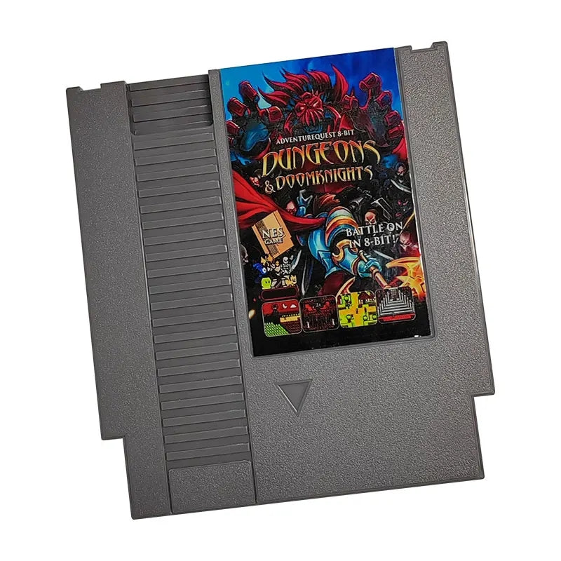 Dungeons & Doomknights - NES Nintendo Entertainment System 1983 72 Pin 8 Bit Video Game Cartridge