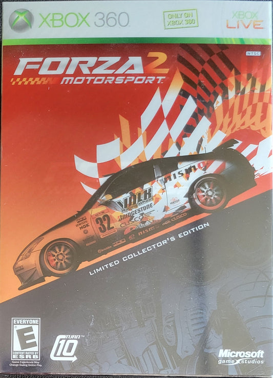 Forza Motorsport 2 Limited Collectors Edition - (CIB) - Microsoft XBOX 360 - Pre-Owned Like New CLEAN DISC